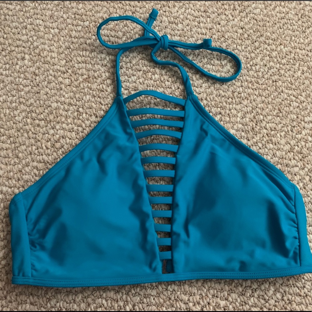 Blue Swim Top
